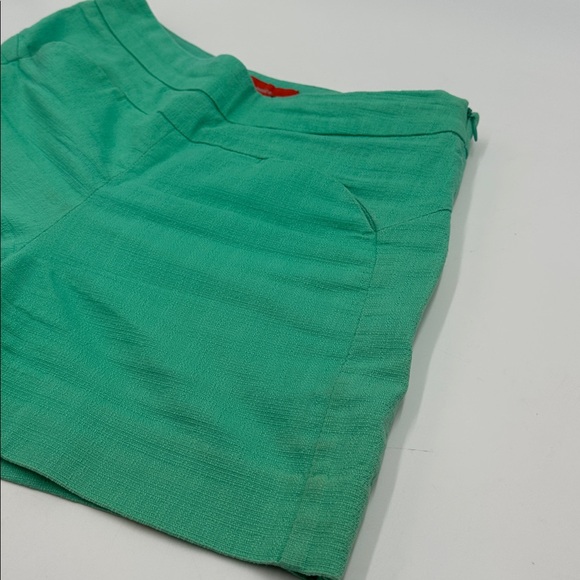 Cartonnier Shorts Size 2 Green Shorts with Front Pockets - Picture 3 of 11